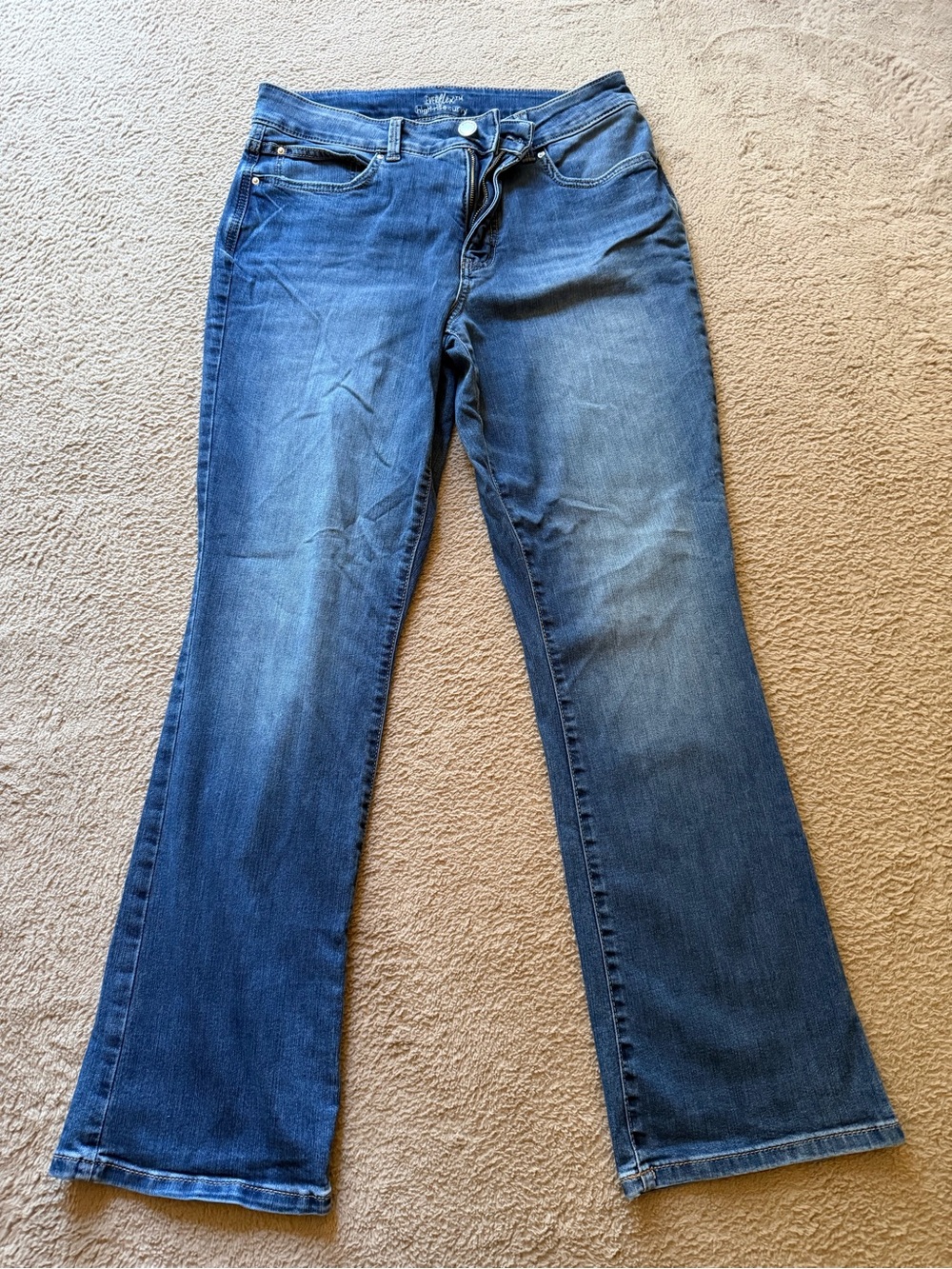 Maurices Everflex Curvy Women's Boot Cut Jeans - Medium Blue Wash